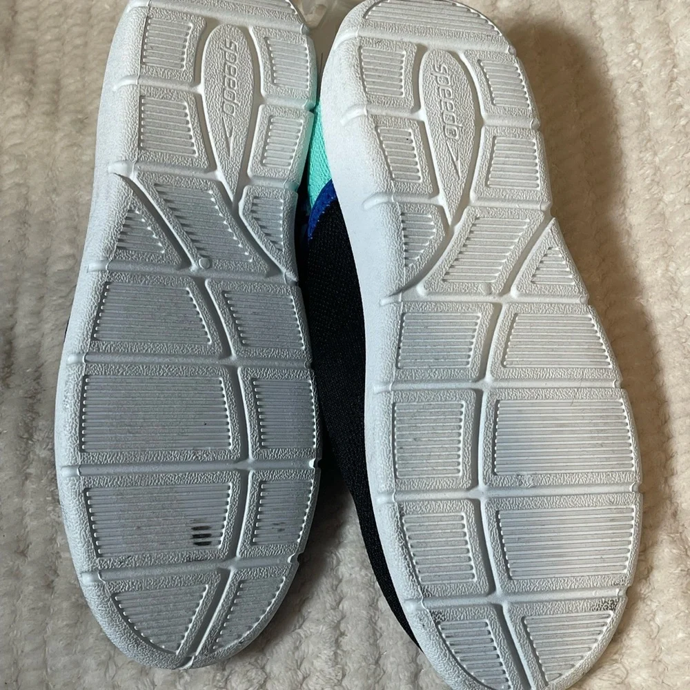 Speedo Kids Water Shoes - Black and Blue Camo